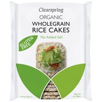 Clearspring Organic Rice Cakes No Added Salt